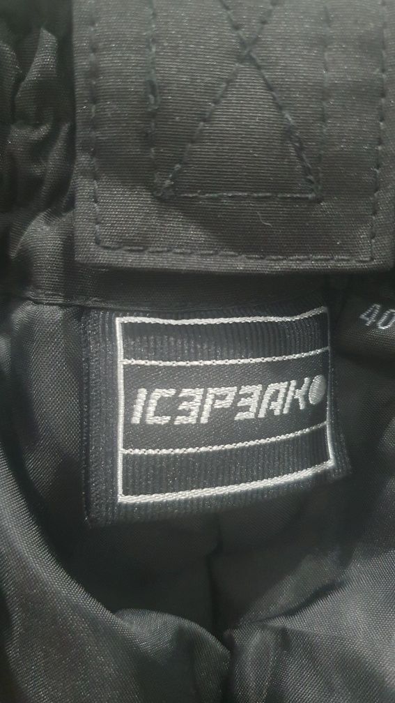 Нові Брюки штани спортивні лижні зимові ICEPEAK чорні унісекс р. 40