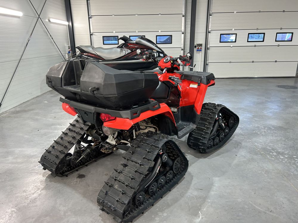 Polaris Quad Sportsman 850 4X4 na Gąsienicach Commander WS4