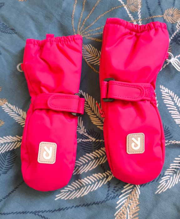 REIMA rękawiczki zimowe, roz. 0, różowe