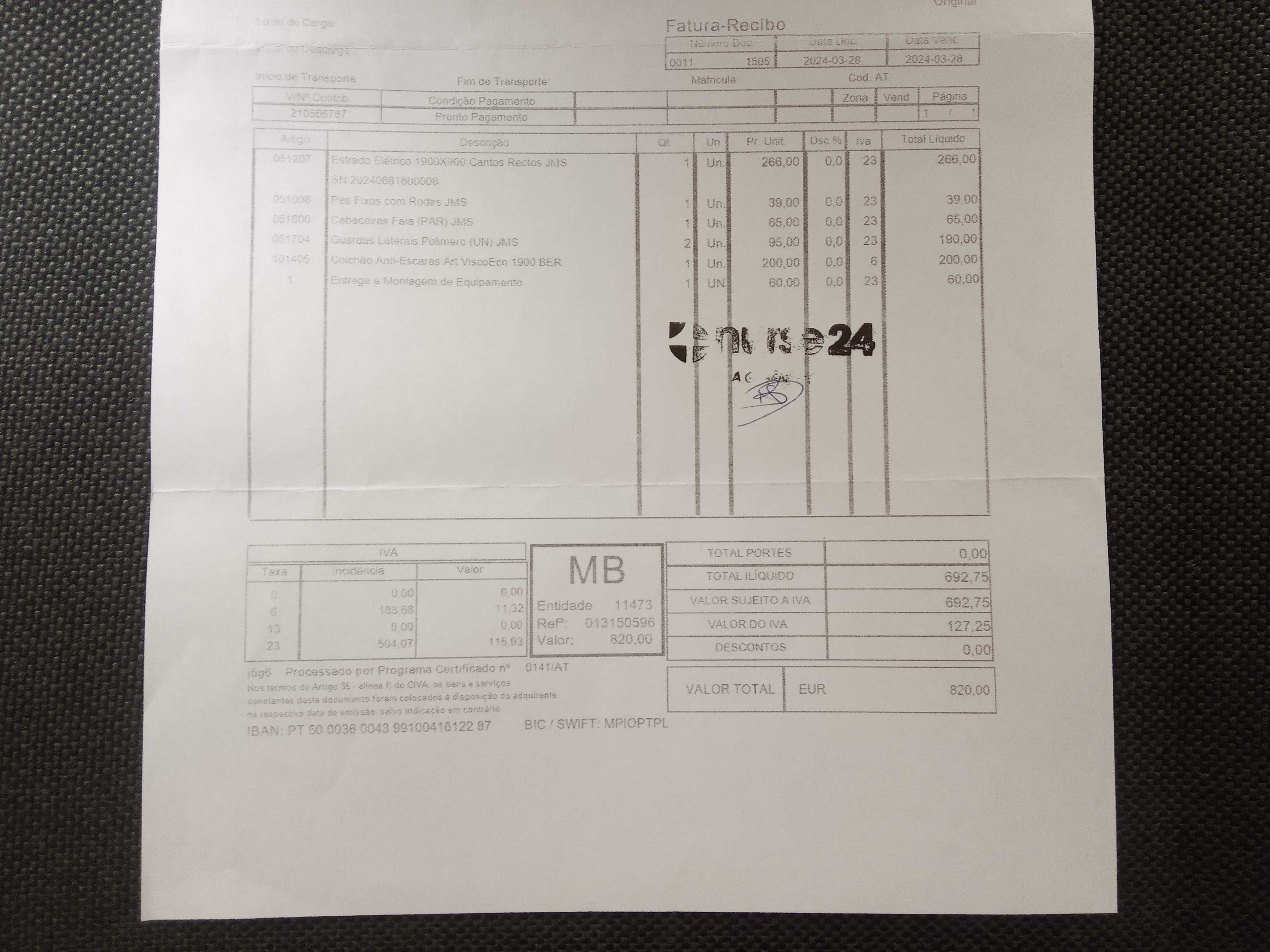 Cama Articulada Kit Semi-Eléctrico e Colchão Viscoelástico HR 30