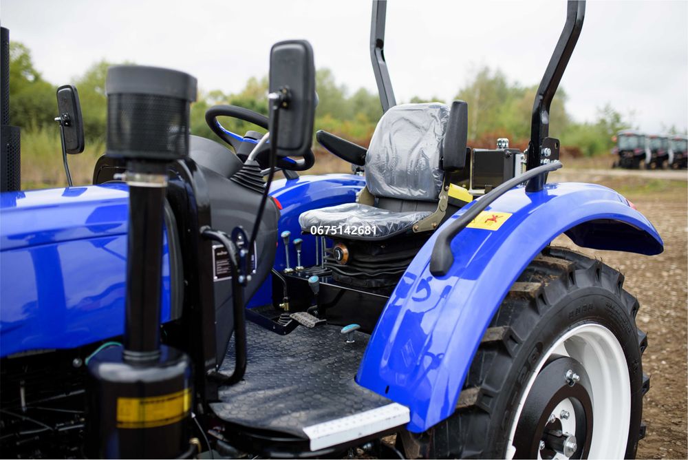 Мінітрактор Файтер Т-404-RD реверс 2 диск. счепл. примусова гідравліка