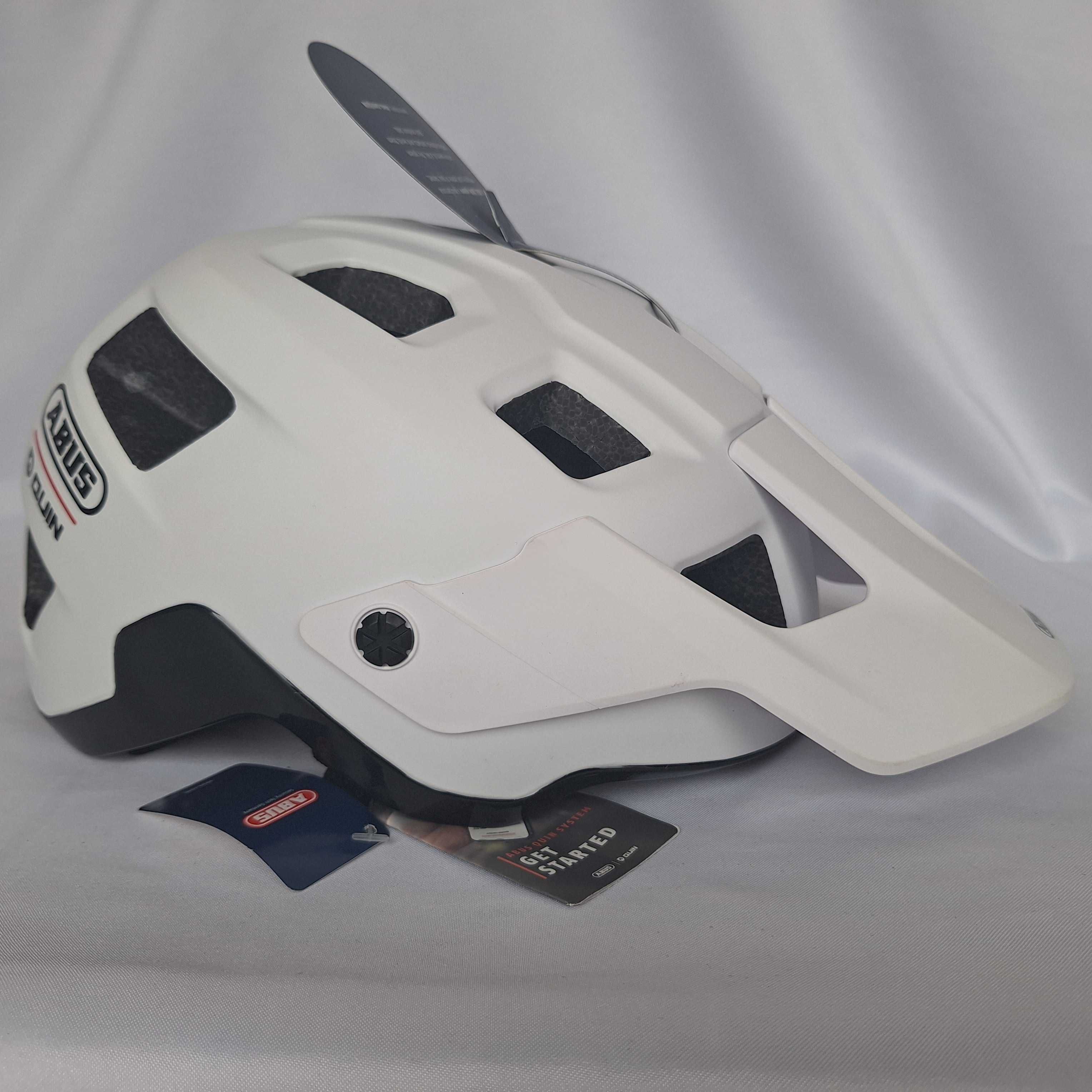 Kask rowerowy Abus Modrop Quin Polar White L 57-61cm