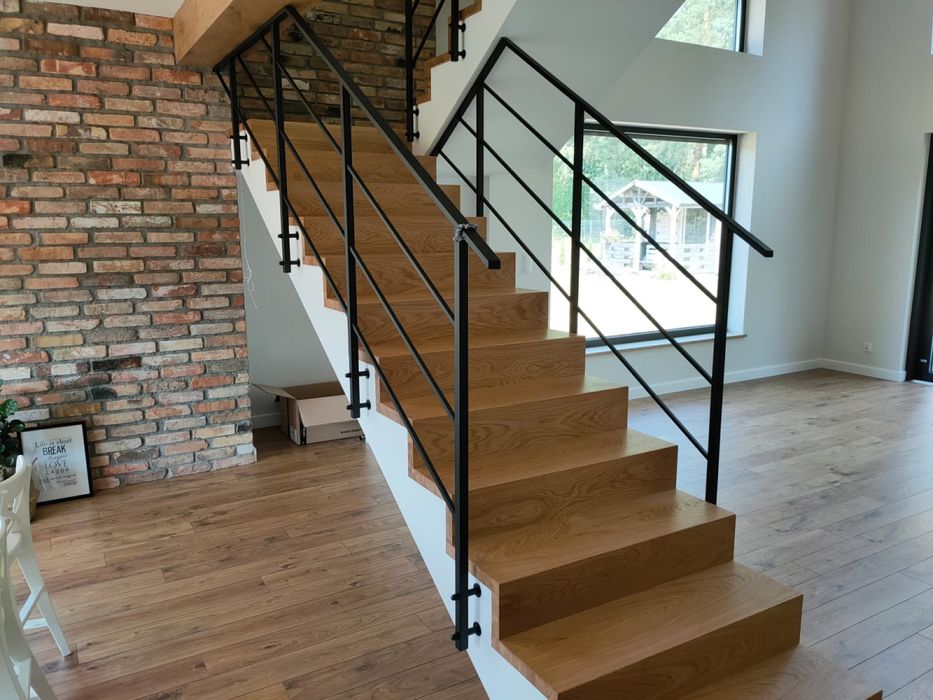 Schody drewniane lite 4cm | Trepy | Stopnie | Zabiegi | Podesty