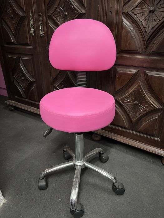 Cadeira Rosa rotativa