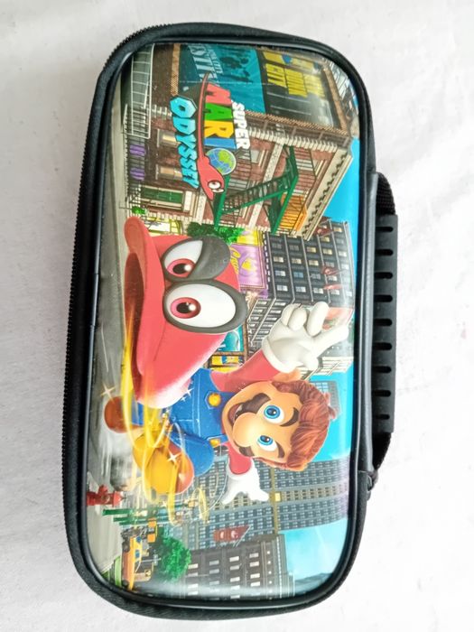 Mala de suporte para a nintendo switch do super Mario, imperdível!