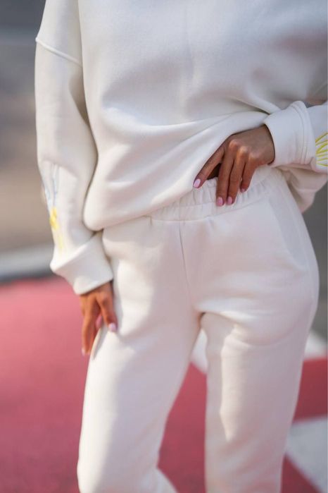 Стильний костюм з подвійним капюшоном  та обʼємним худі