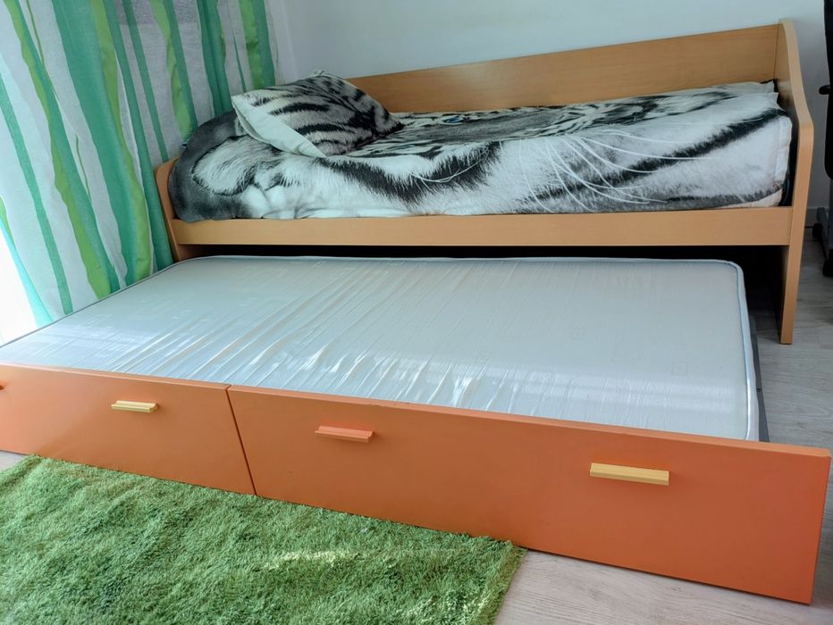 Mobília de quarto de criança com cama dupla