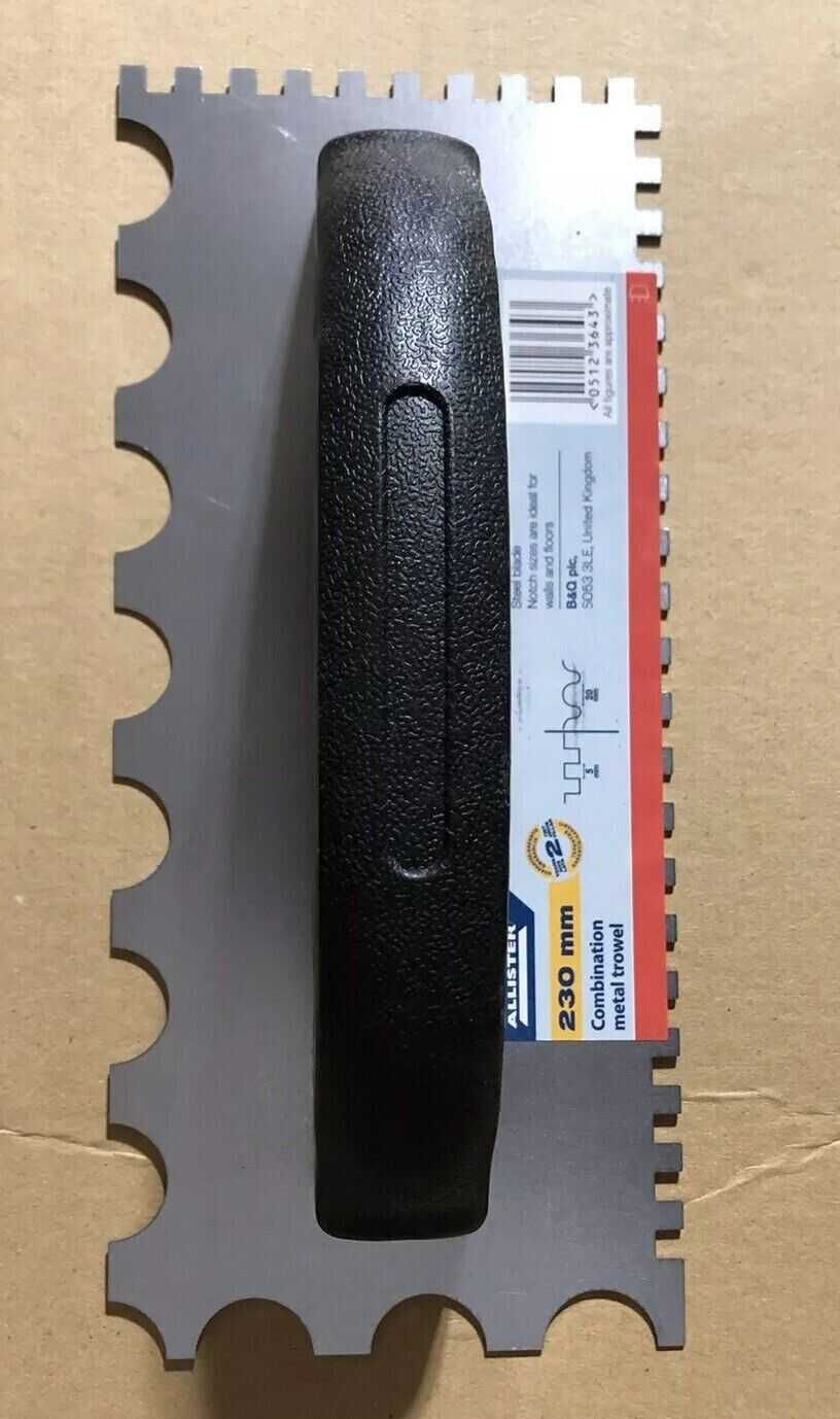 PACA DO KLEJU kombinowana 230x100 mm Macallister ząb kwadrat i okrągły