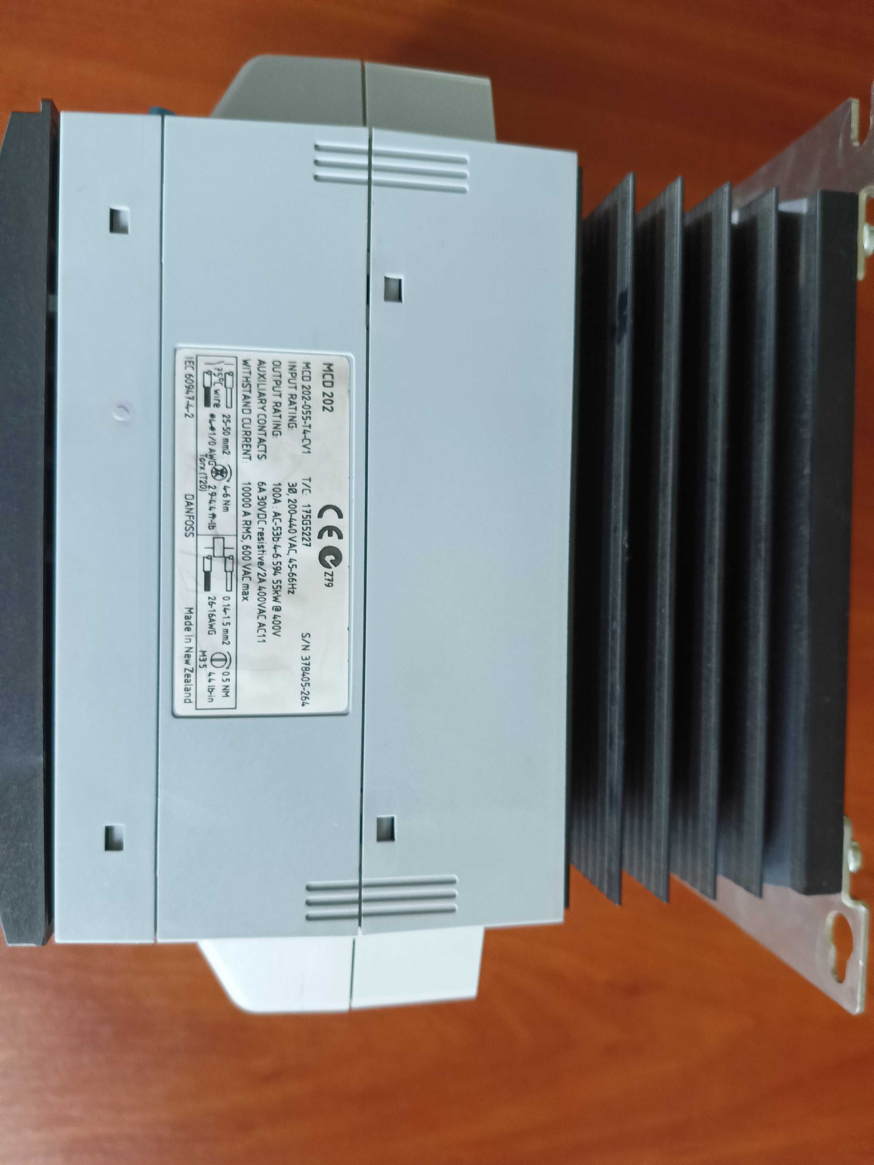 VLT MCD 202 55кВт 175G5216, Плавний пуск Danfoss