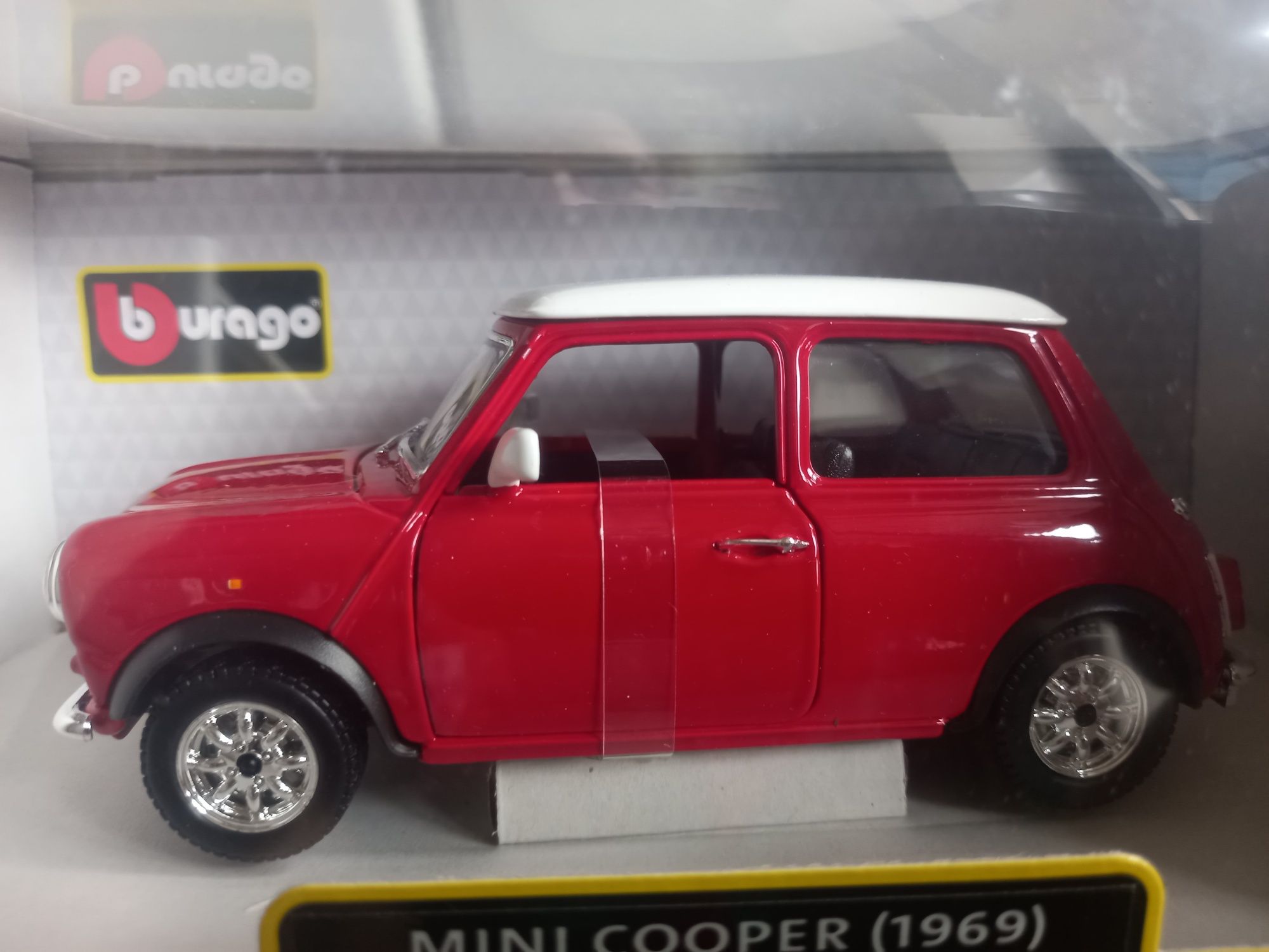 Bburago mini cooper (1969) escala 1/24