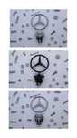 Simbolo/Logo Mercedes Benz para Capot (3 Cores)| NOVOS