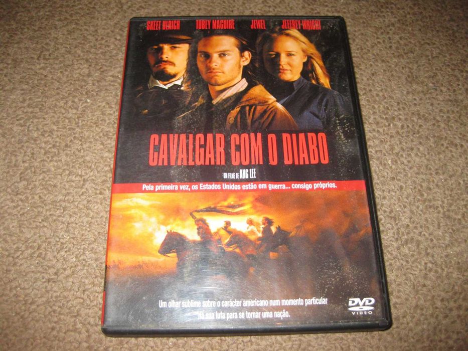 DVD "Cavalgar Com O Diabo" com Tobey Maguire