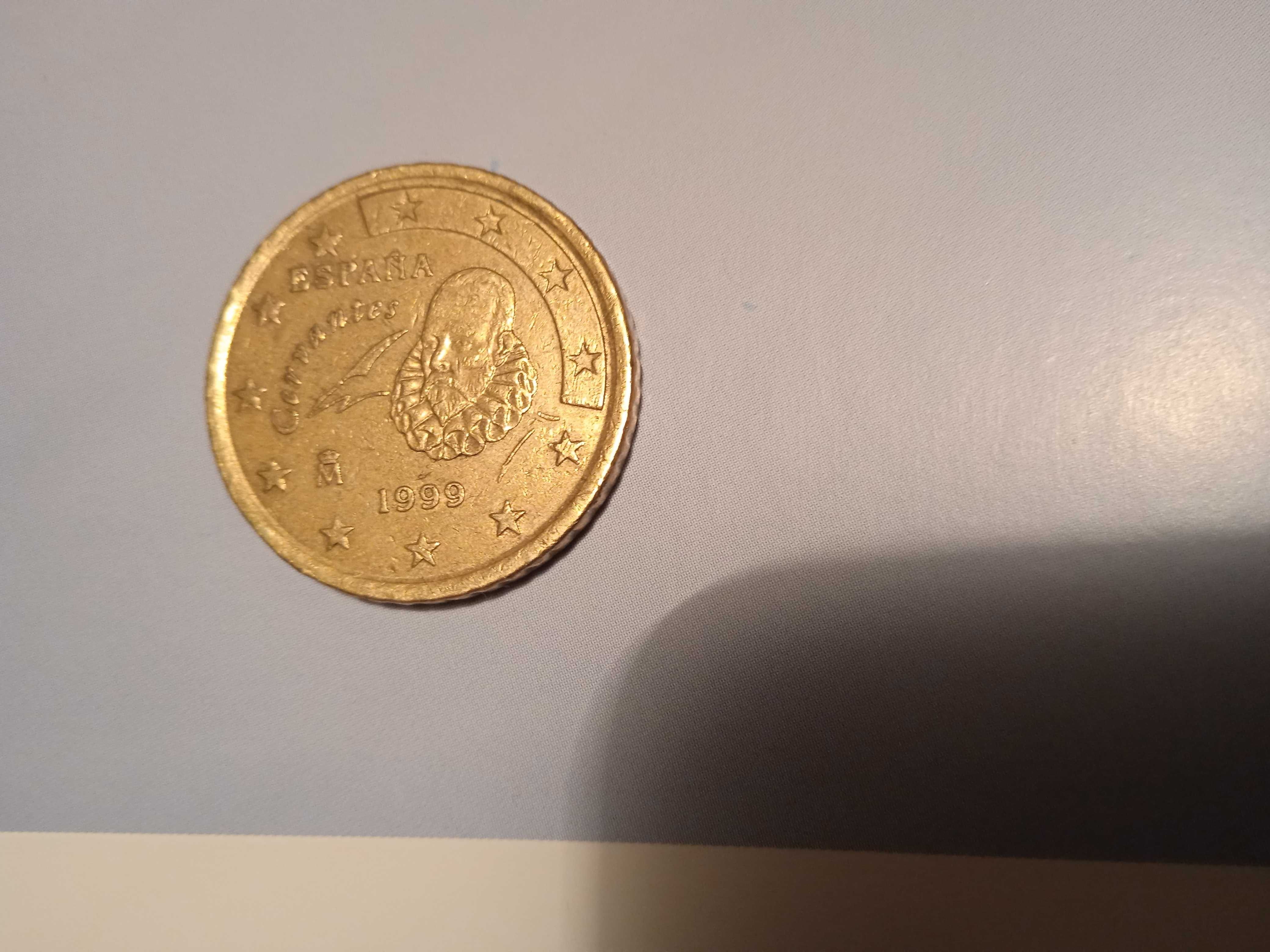 Vendo moeda de 50 centimos do ano de 1999 Espanha