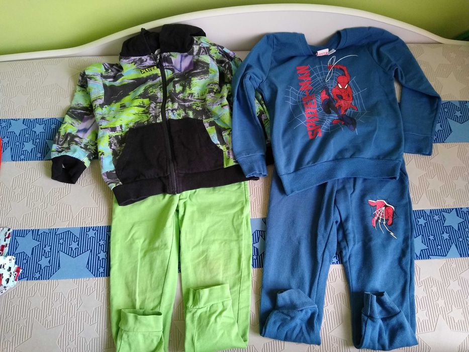 Ubrania letnie dla chłopca r. 110