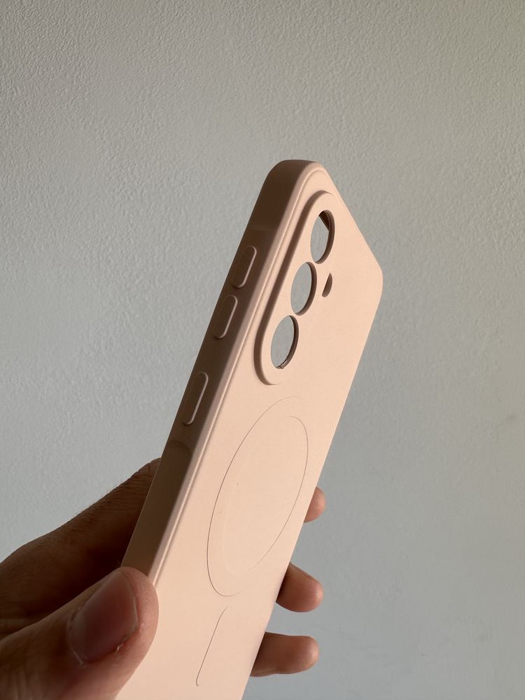 Etui silicon MagSafe + SZKŁO do SAMSUNG GALAXY A36 5G