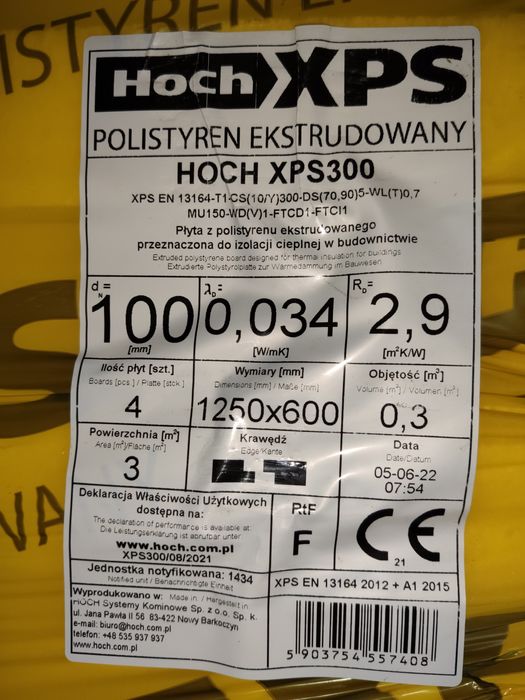 Styrodur Hoch xps300 10cm