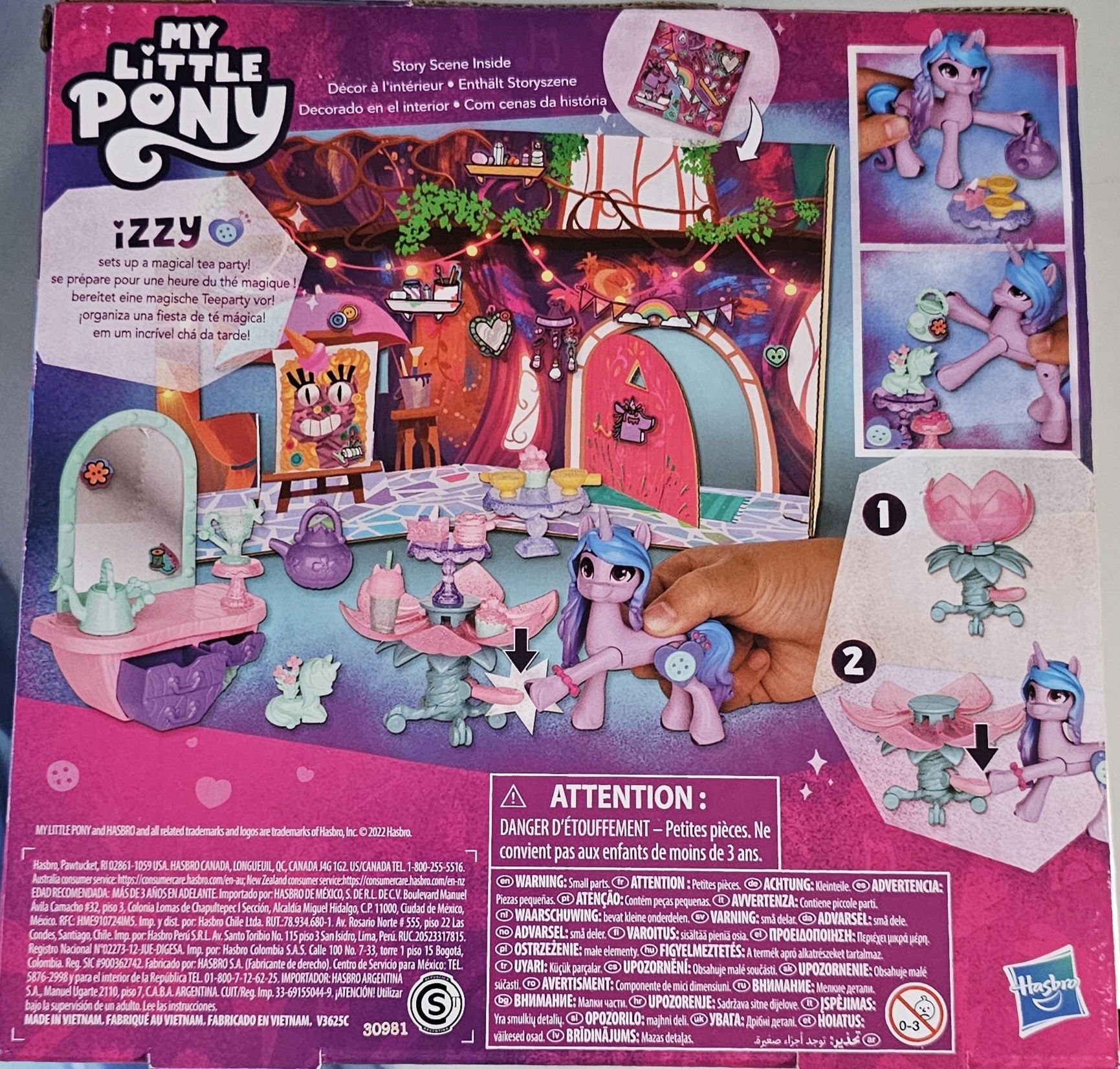 Figurka HASBRO My Little Pony Izzy i przyjęcie w ogrodzie NOWE.