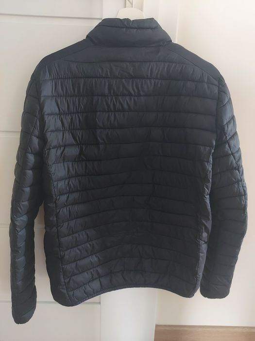 Męska kurtka Pull&Bear pikowana przejściowa wysokiej jakości sportowa