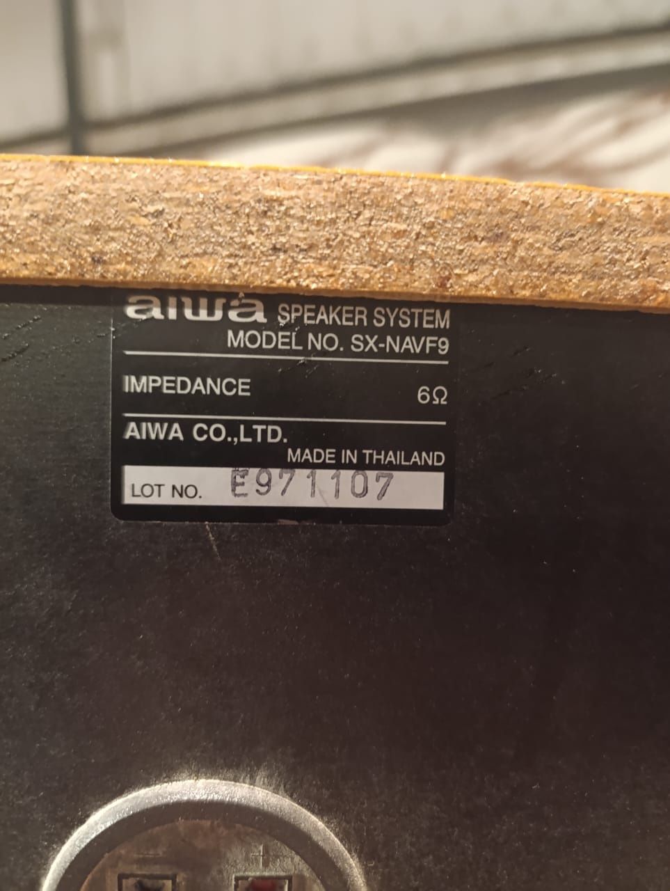 Акустика от Музыкального центра Aiwa Nsx F9. Звук! (только колонки!)