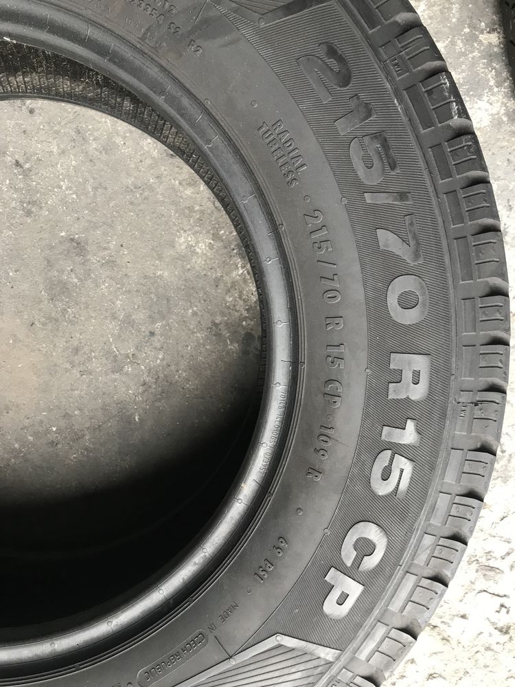 215/70R15CR15C Continental VancoCamper 2шт