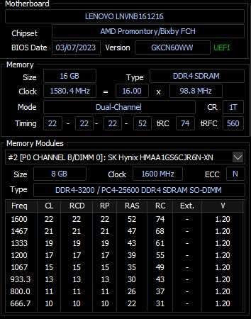 Sk Hynix hmaa1gs6cjr6n