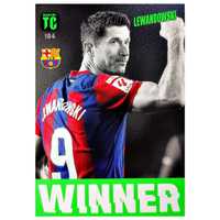 Karta Panini 184 Top Class 2024 Lewandowski Winner