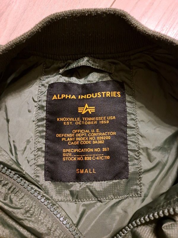 Kurtka Alpha Industries Bomber
S·Bardzo dobry·Alpha Industries
180,00