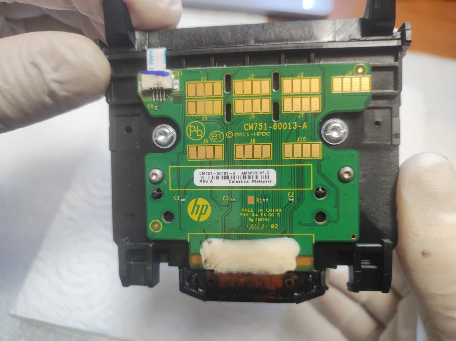 Hp DesignJet T120 T520 naprawa głowic Serwis drukarek