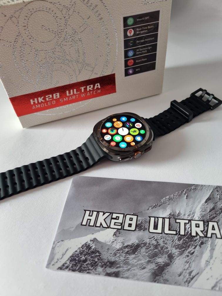 HK28 Ultra Smartwatch Amoled