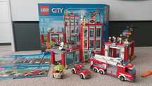 LEGO 60110 City Remiza strażacka komplet z instr i pudełkiem