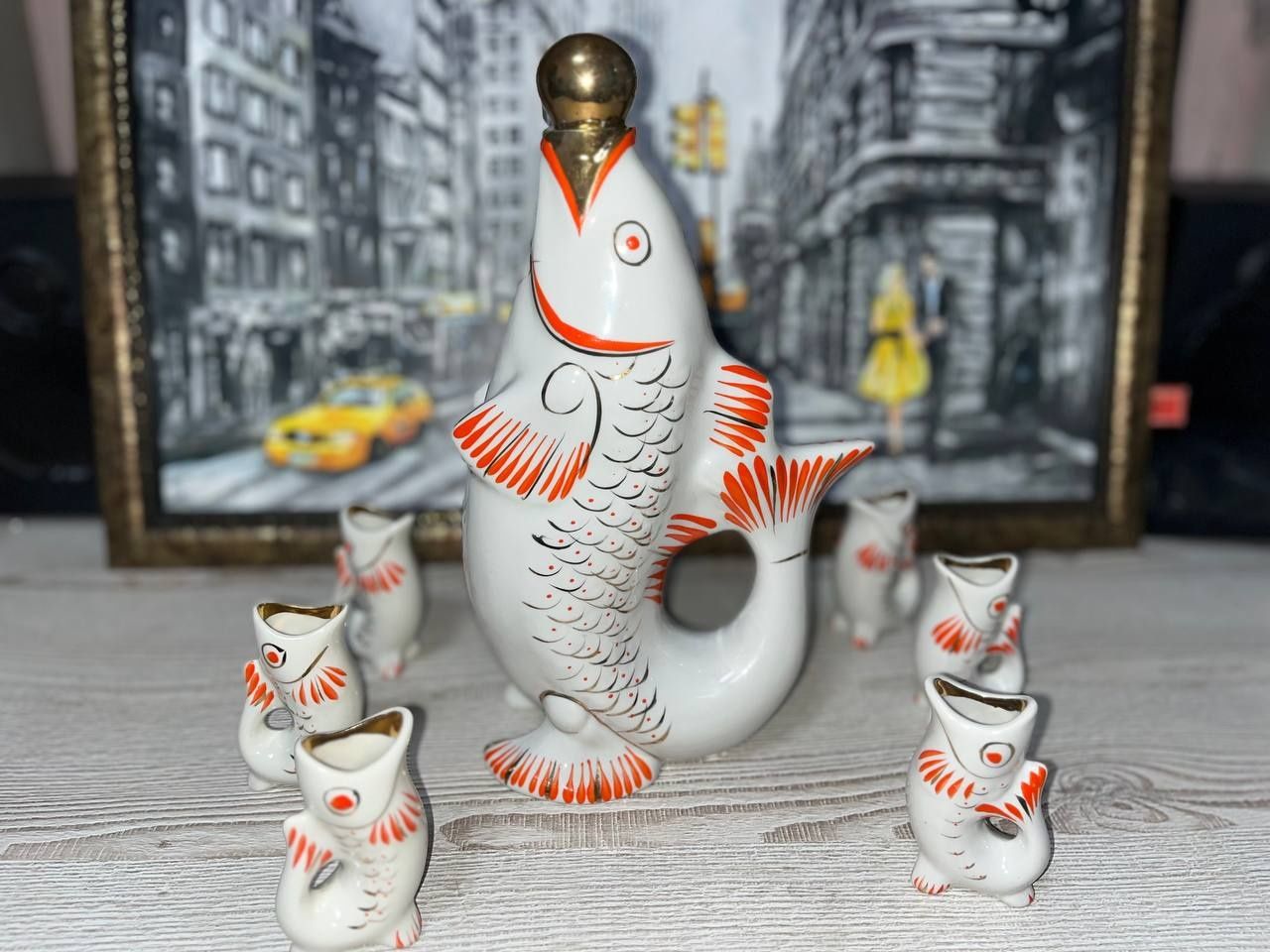Порцеляновий сервіз "Рибки"