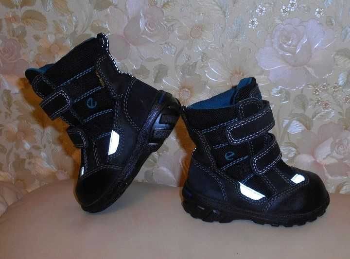 Ессо Gore Tex, р.21 (ст.14 см) ботинки зимние