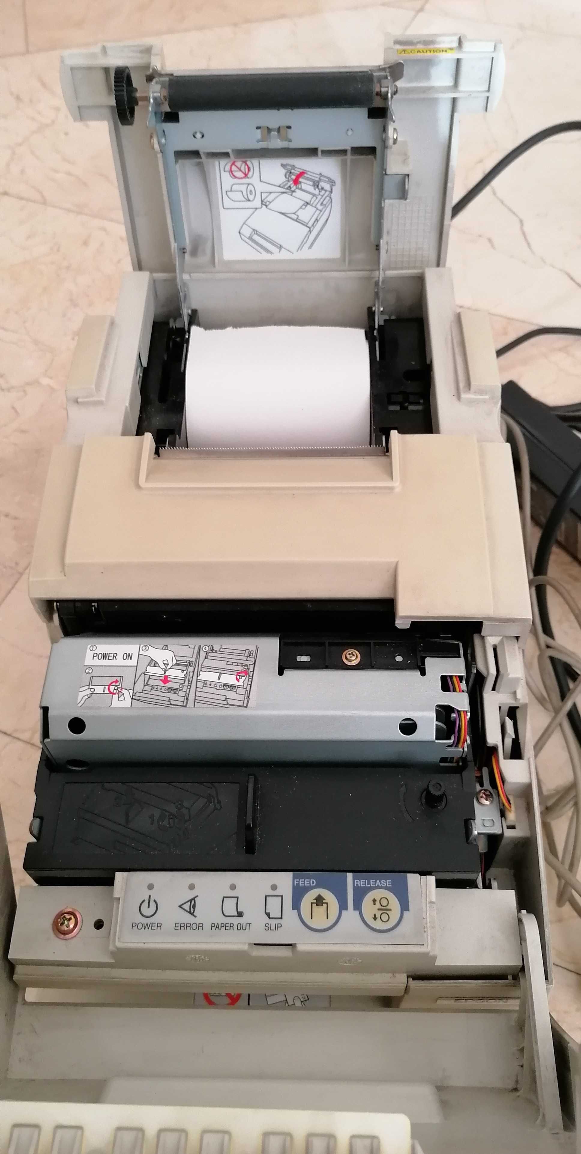 Vendo impressora para POS - EPSON TM-H6000II com scanner de imagem
