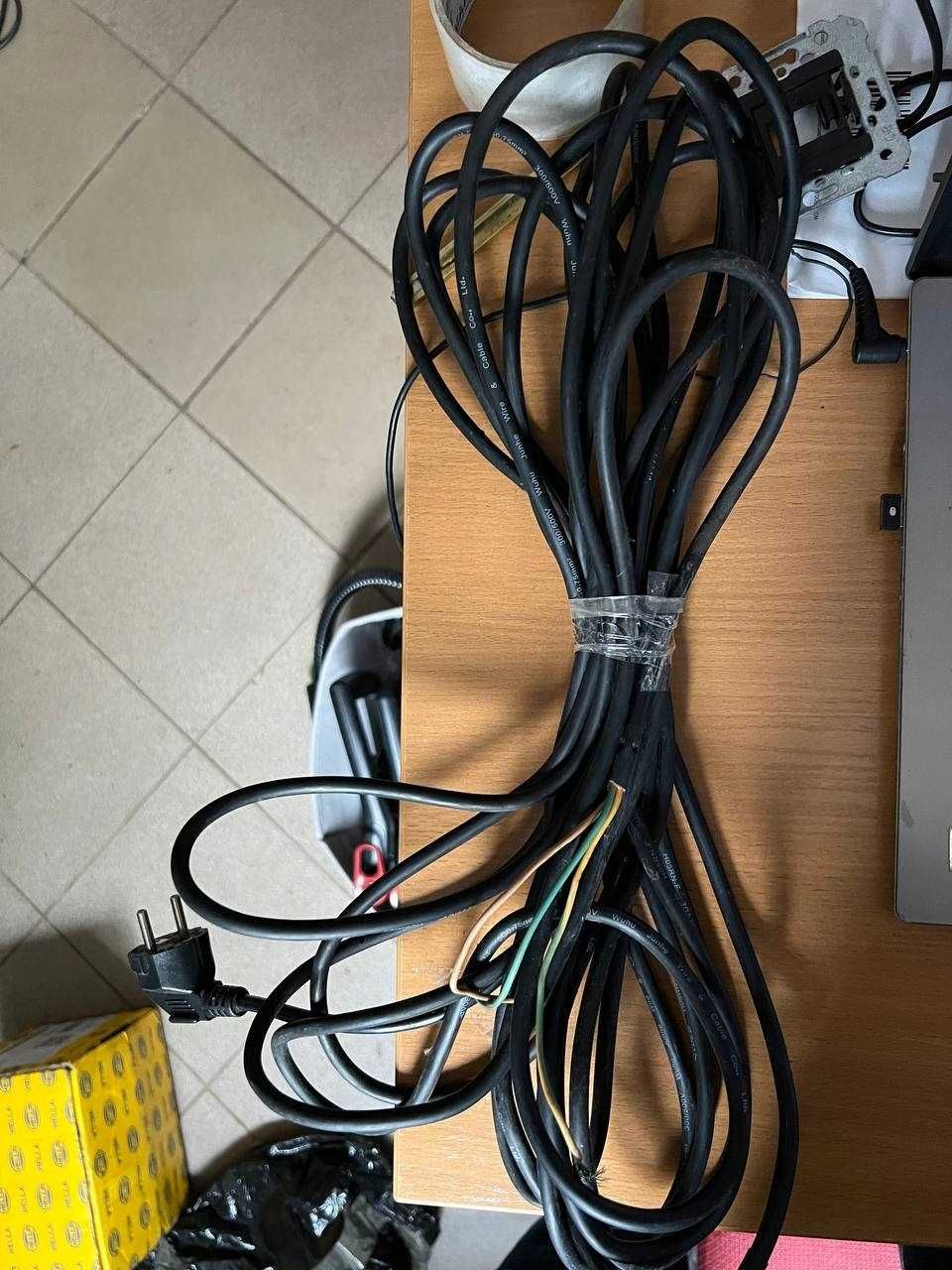 Kabel zasilający 5,5m, ANJIA AJ-05, 16A 250V