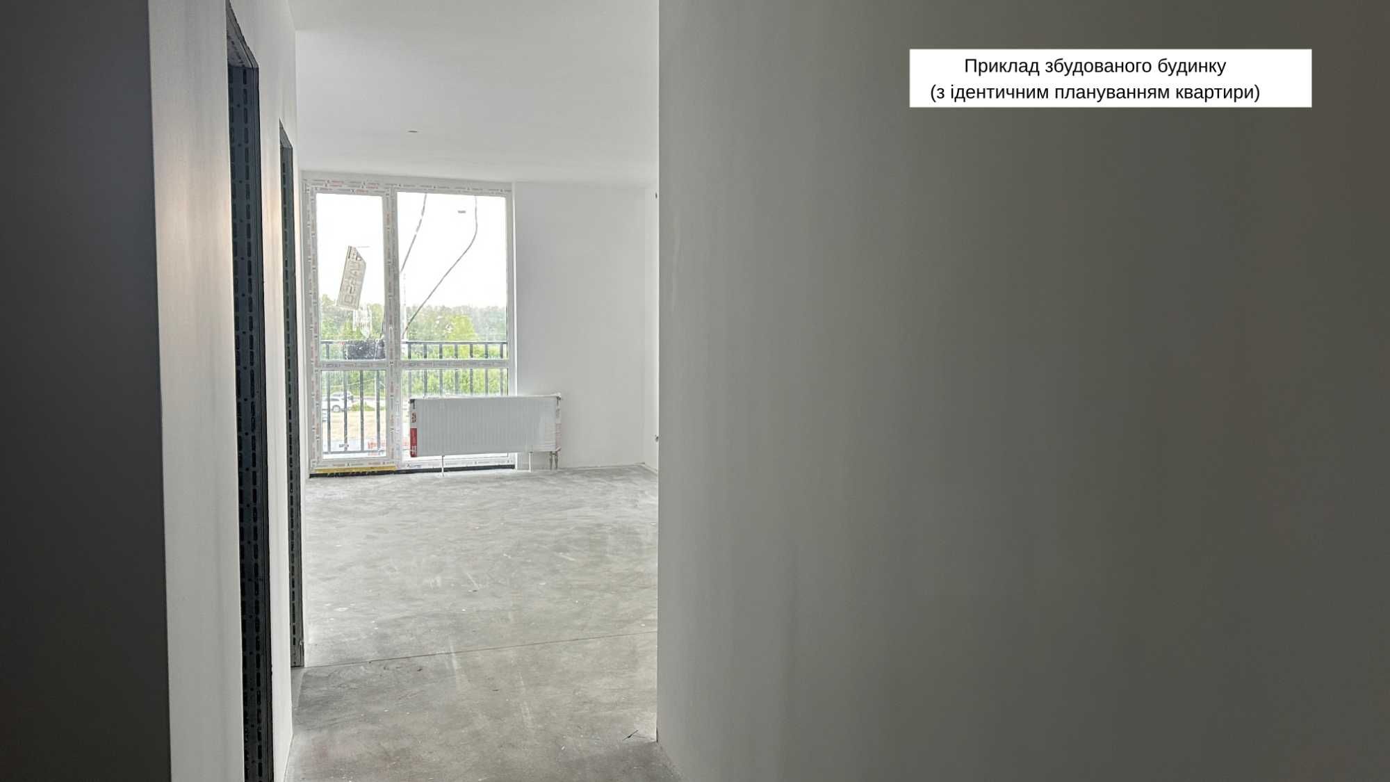 Продаж 2-к квартири від забудовника, ціна: 755 USD/м², с. Басівка