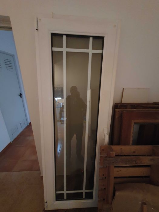 Porta Varanda Alumínio Vidro Duplo