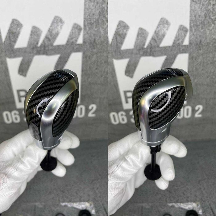 Селектор ручка акпп DSG Aisin CARBON Stell / Piano Black АНТИХРОМ