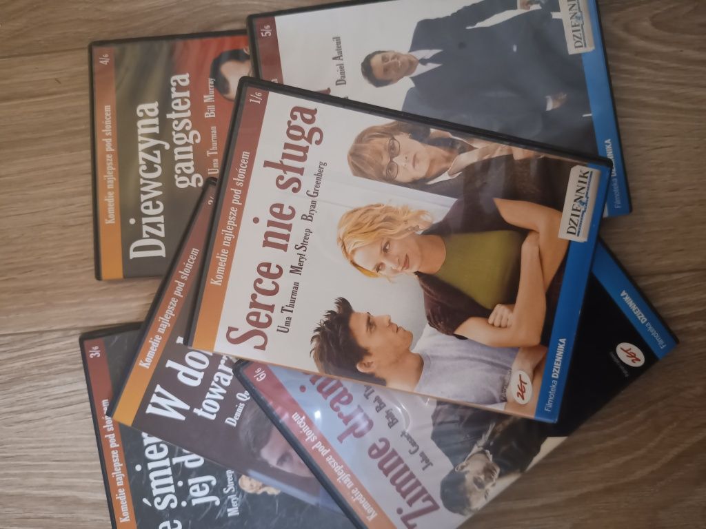 Kolekcja "Komedie najlepsze pod słońcem 6 filmów dvd