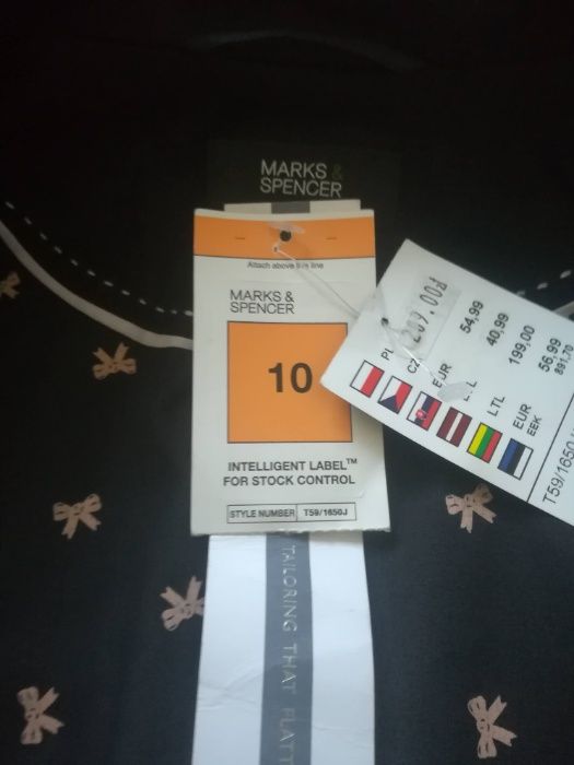 Damska marynarka bez rękawów Marks and Spencer - M - bawełniana