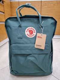 Nowy plecak Fjallraven Kanken Classic wym. 45x35x11 cm frost green