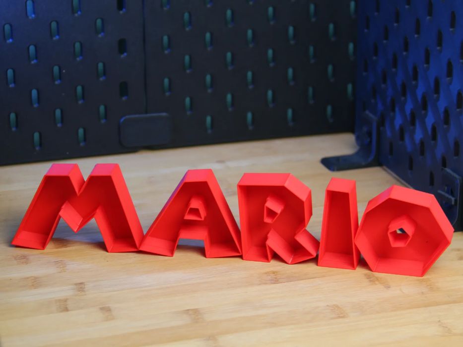 Luz LED de Letras NAMELED - Mario Bros