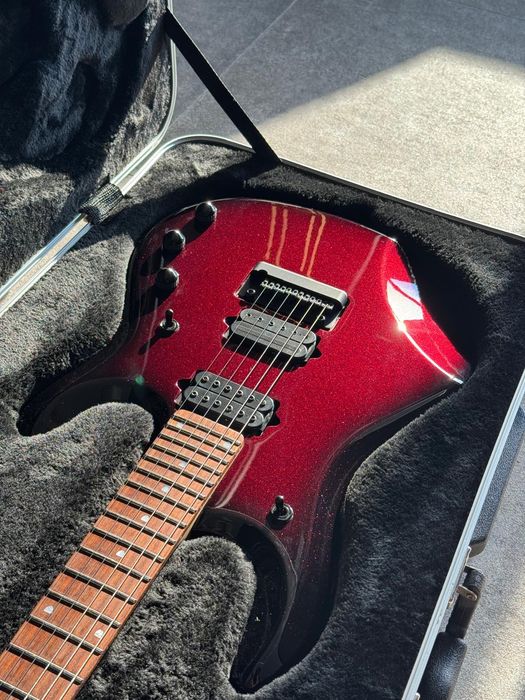 Music Man Petrucci JP6 Piezo Pearl Redburst 2018 - stan kolekcjonerski