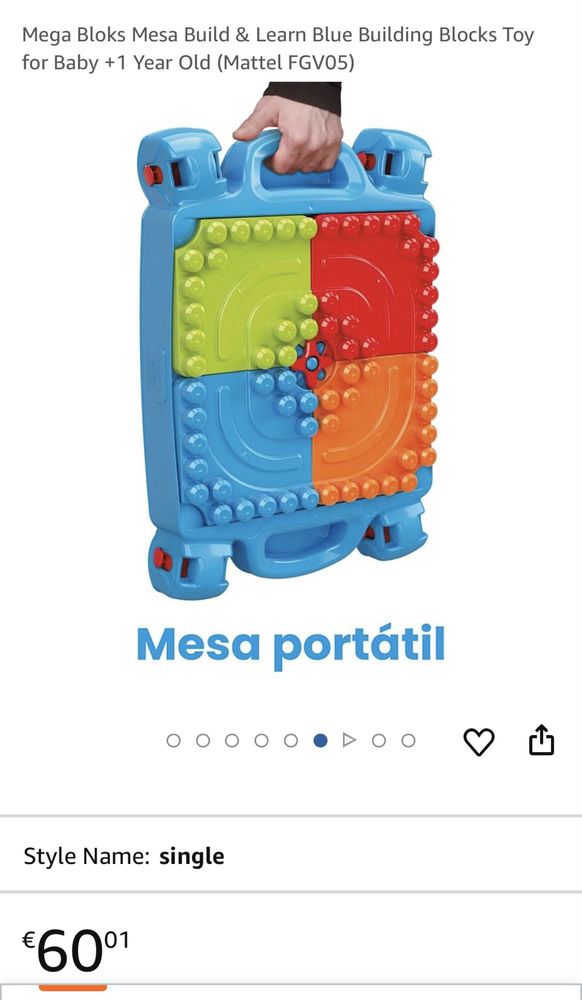Mesa Portatil MegaBloks