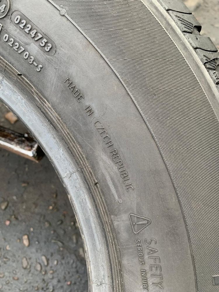 Шини 175/80 R14 пара Continental 2022р, 8мм