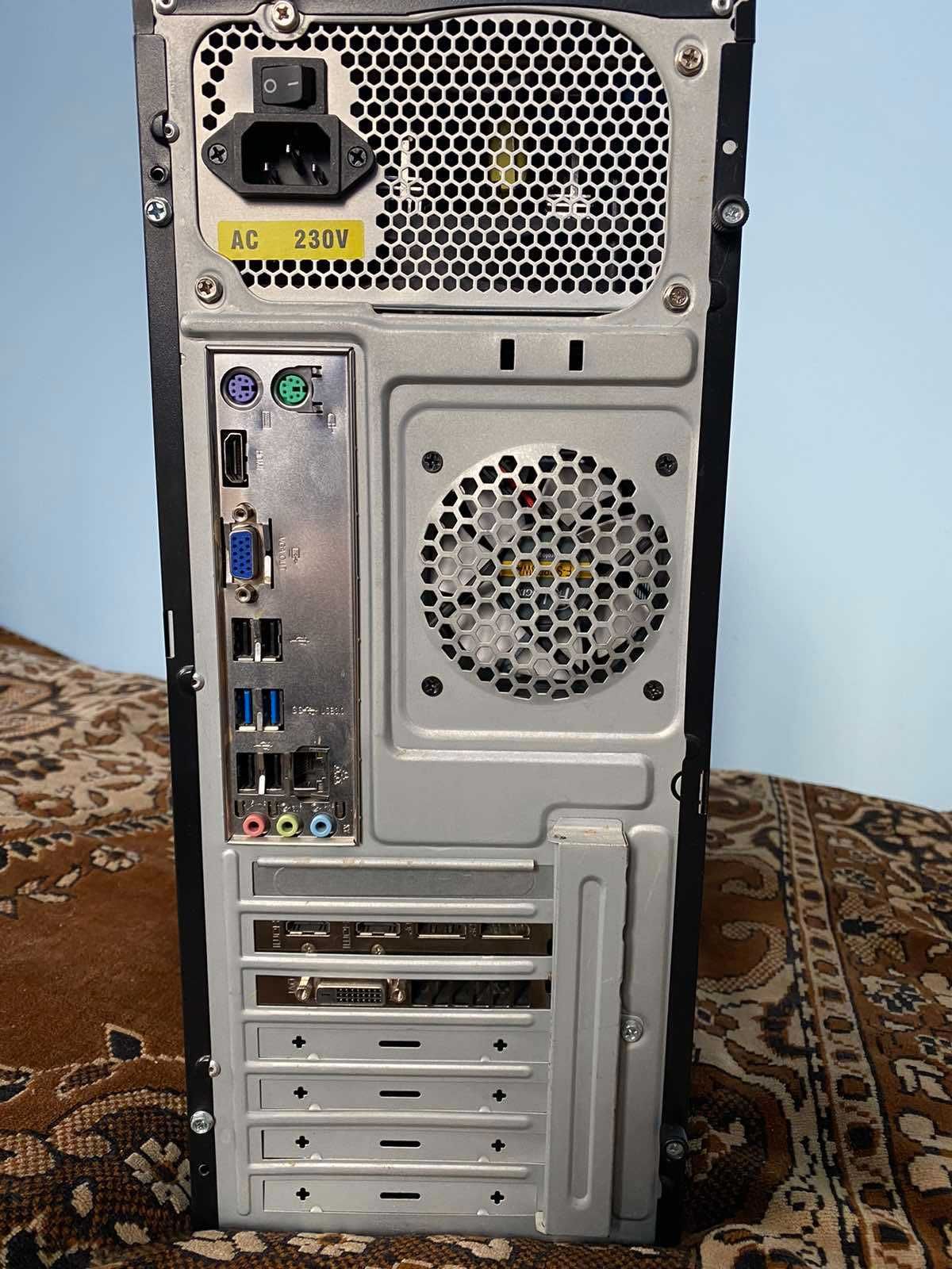 игровой ПК (Xeon 1240v2,16Gb DDR3,RX480 8Gb,120Gb SSD,1Tb HDD,500W)