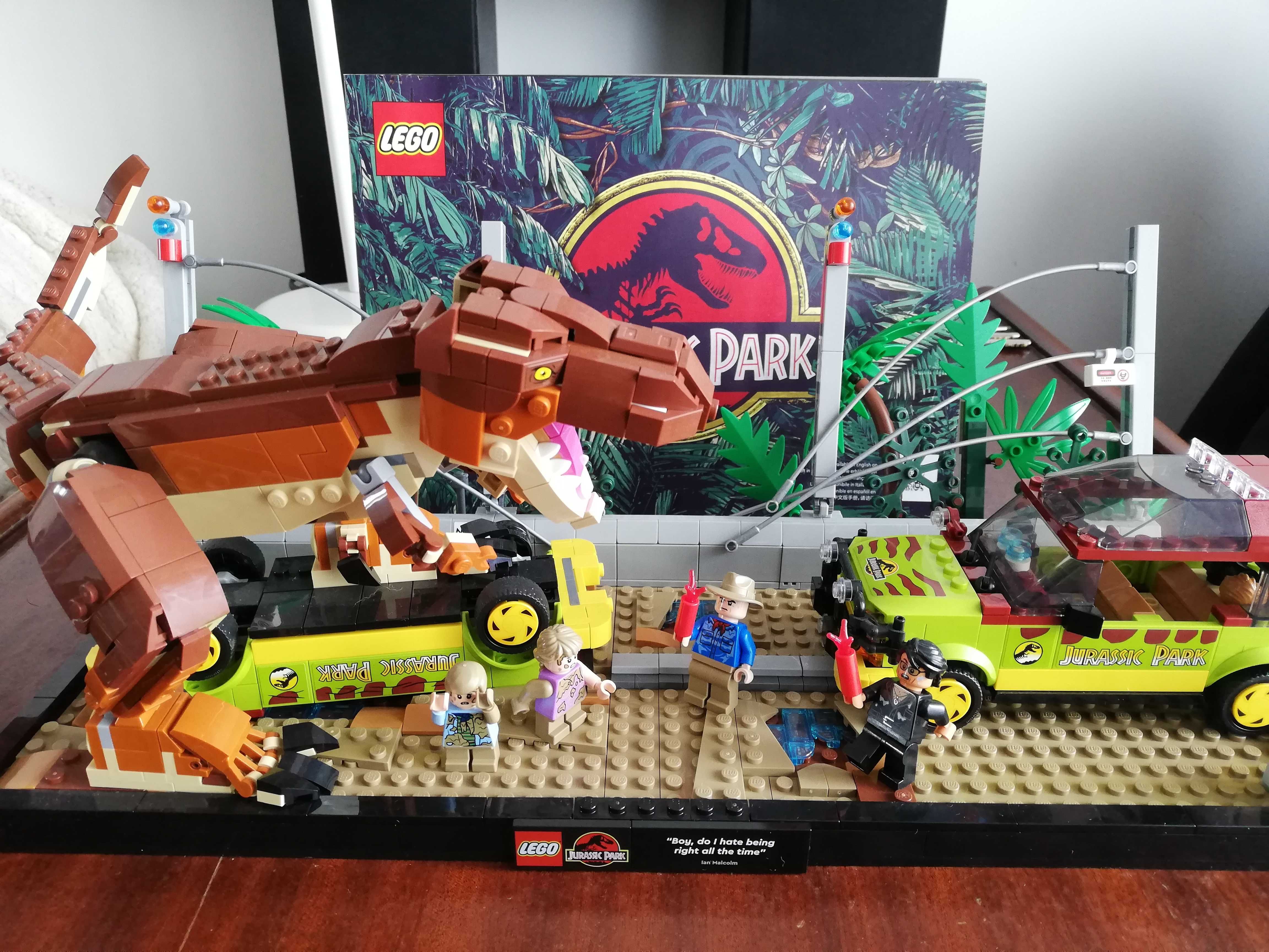 Lego 76956 T. rex Breakout Completo