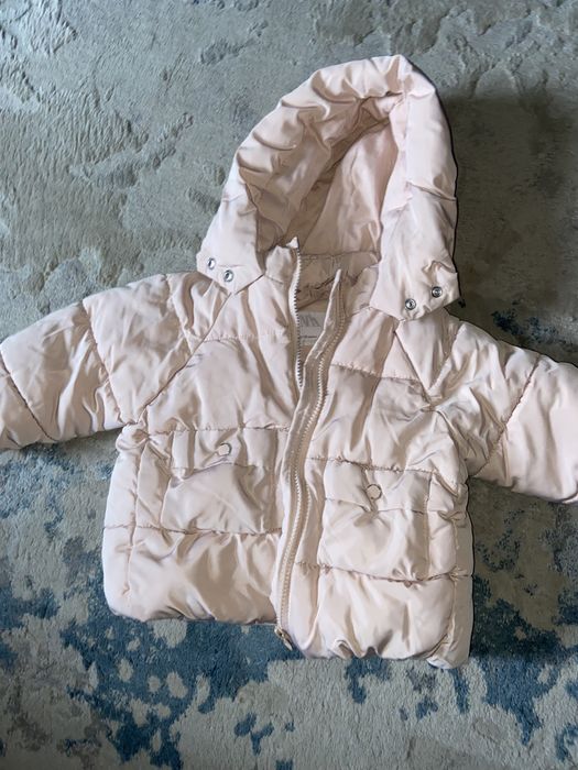 Теплая куртка Zara 74 размер