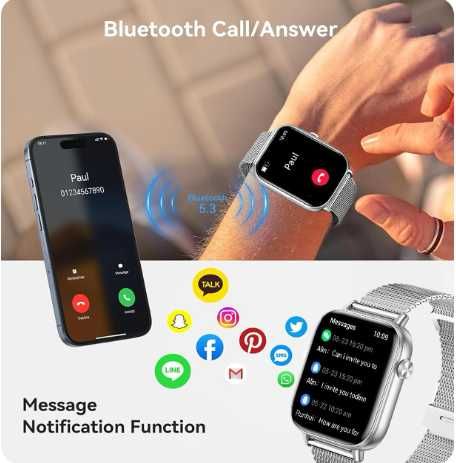 Zegarek Damski Smart Watch FITONME 1.83