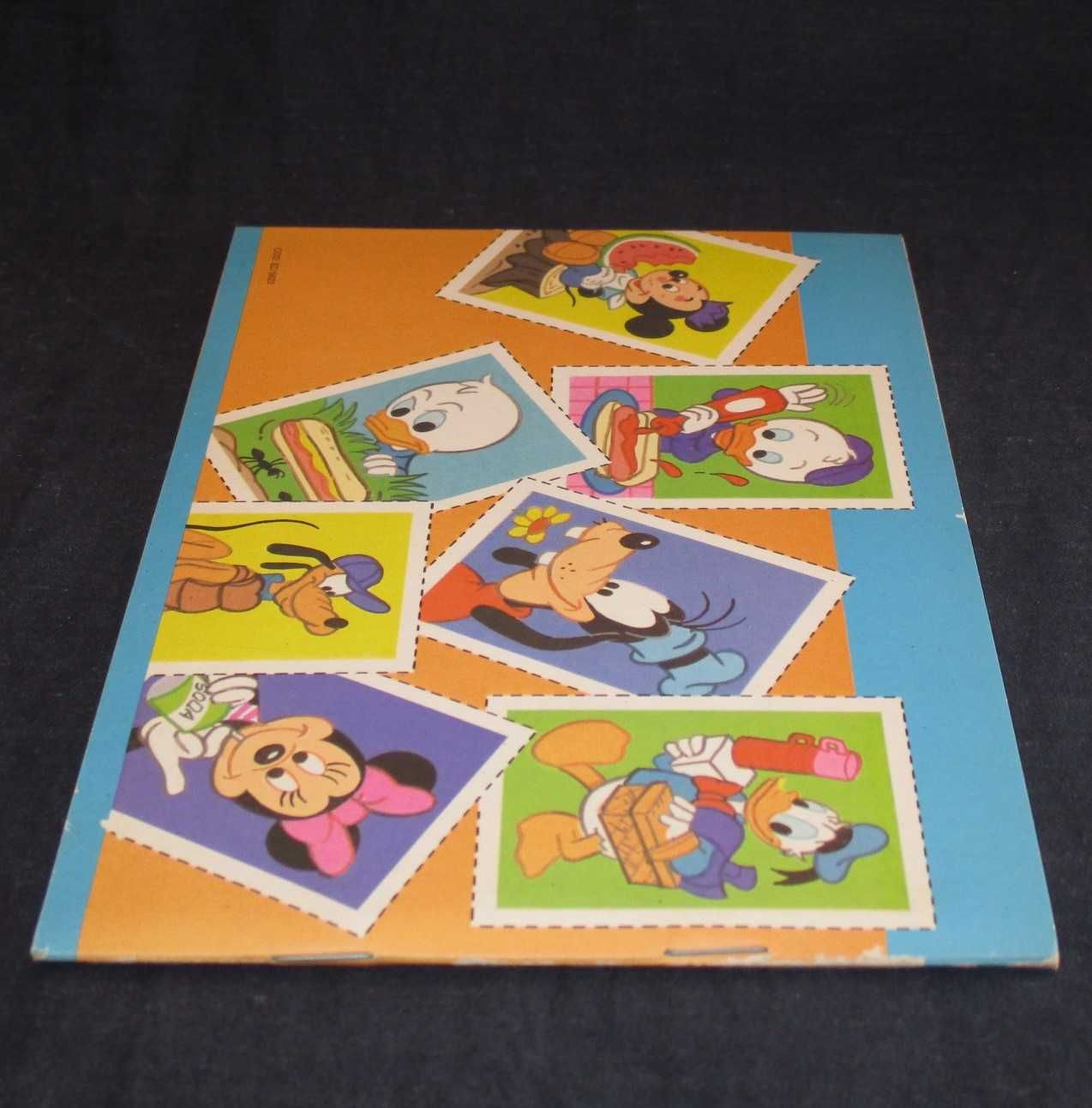 Livro Mickey e os seus amigos Destaca Cola e Pinta Walt Disney