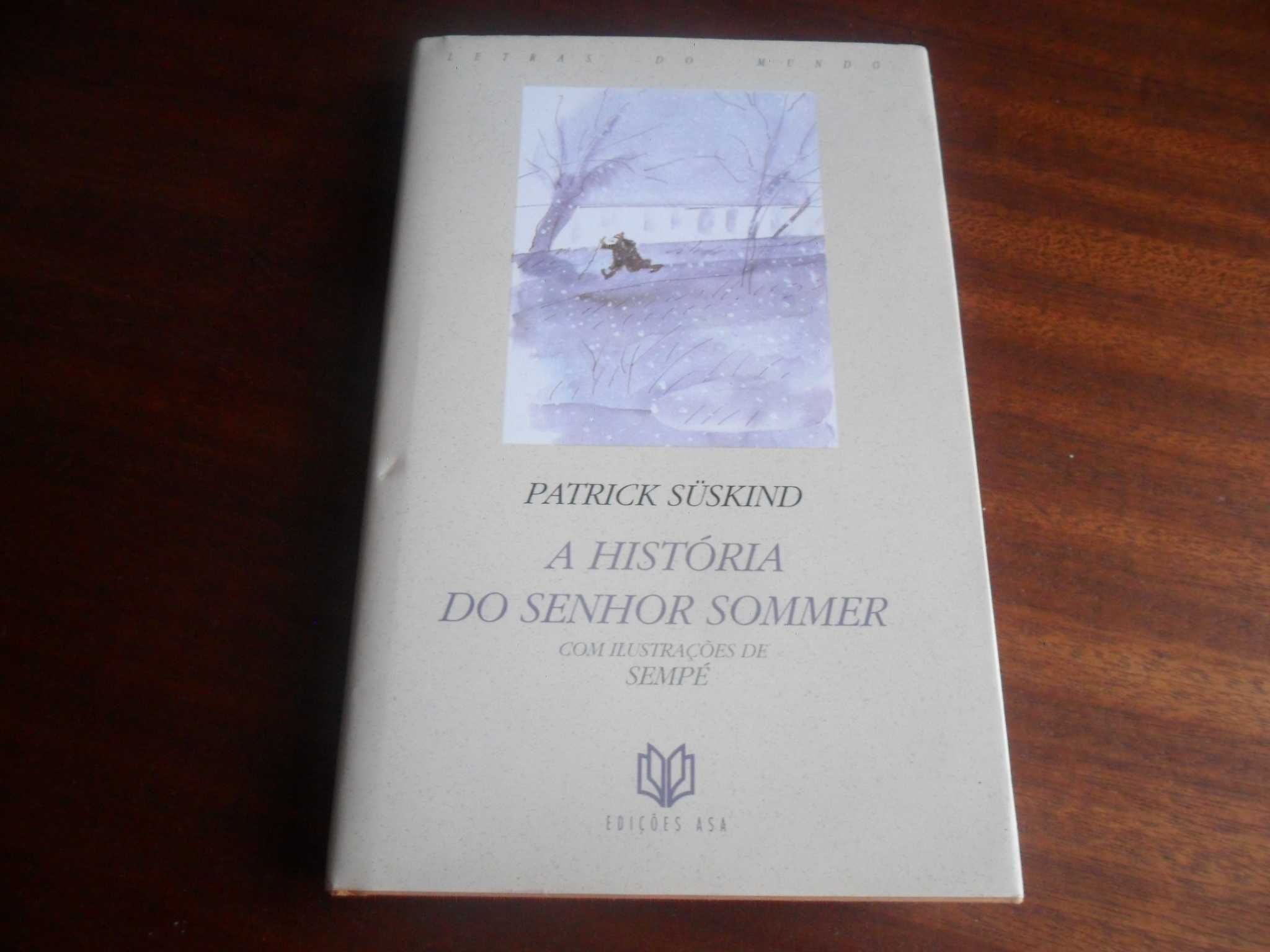 "A História do Senhor Sommer" de Patrick Süskind - 3ª Edição de 1994